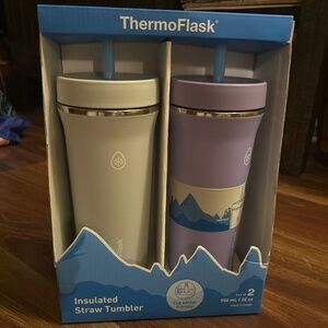 New in Box! Set of 2 ThermoFlask Tumblers 950ml